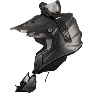 CKX Titan Electric Original Backcountry Snowmobile Helmet | Matte Black Small S