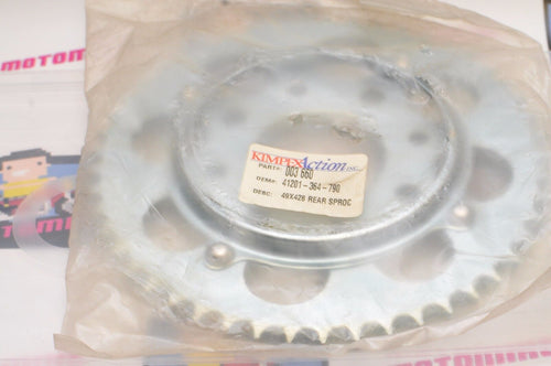 KIMPEX  REAR DRIVE SPROKET - HONDA 49t 428 41201-364-790 CA160 CB100 CB125 CB175 - Like New