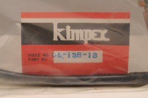 Kimpex NOS Brake Cable 05-138-18 Fits JOHN DEERE MOTO SKI DOO 414509000 - Like New