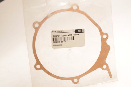 New Kawasaki NOS GASKET 11009-1974 GENERATOR COVER KX60 KDX80 KX65 1984-2005 - Like New