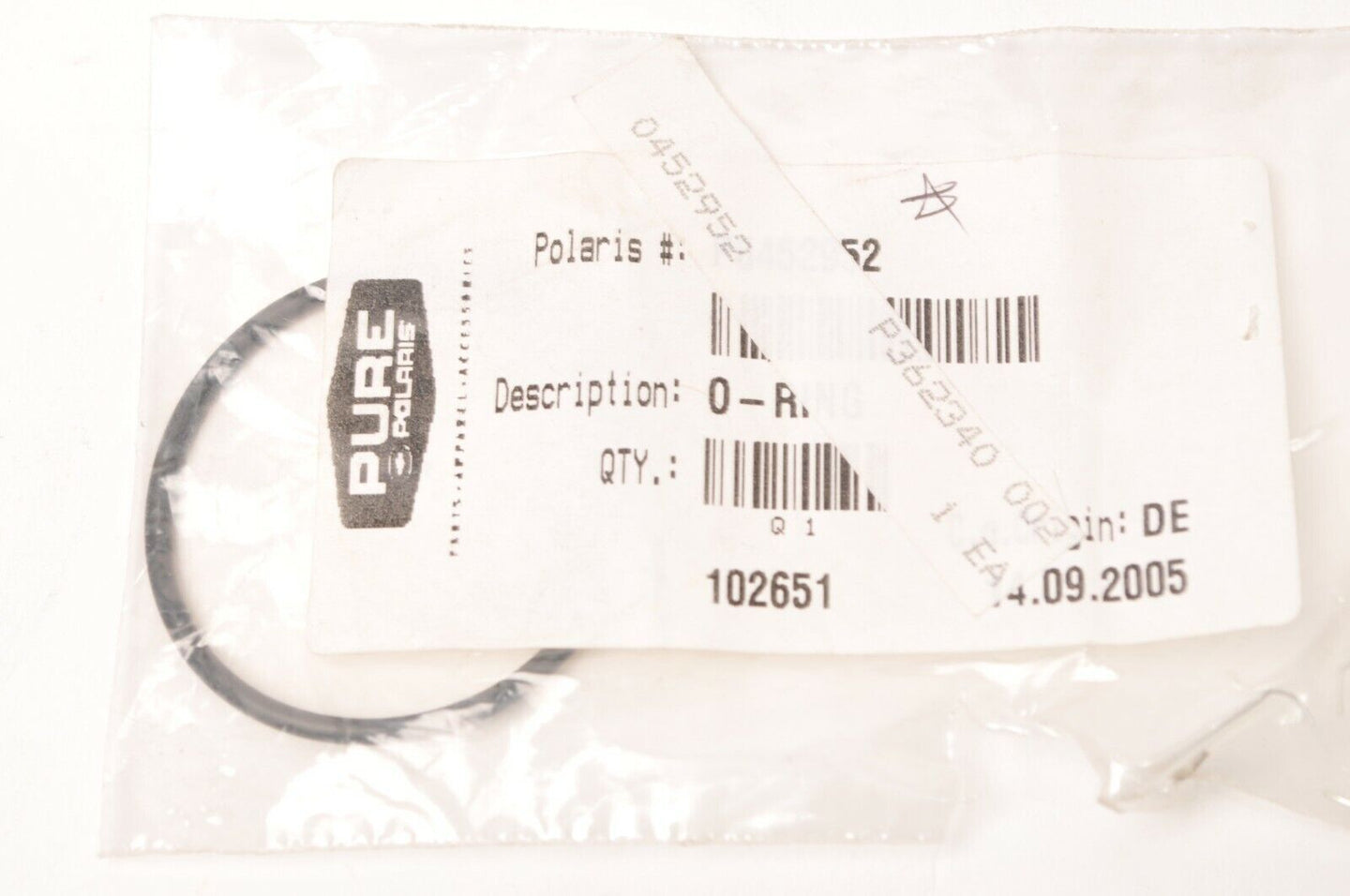 Polaris 0452952 O-Ring Seal Throttle body - FS FST Classic IQ Turbo Widetrak