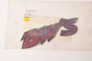 Genuine Yamaha Decal Emblem BW'S CW50 1995 95   |  4LJ-F1599-10