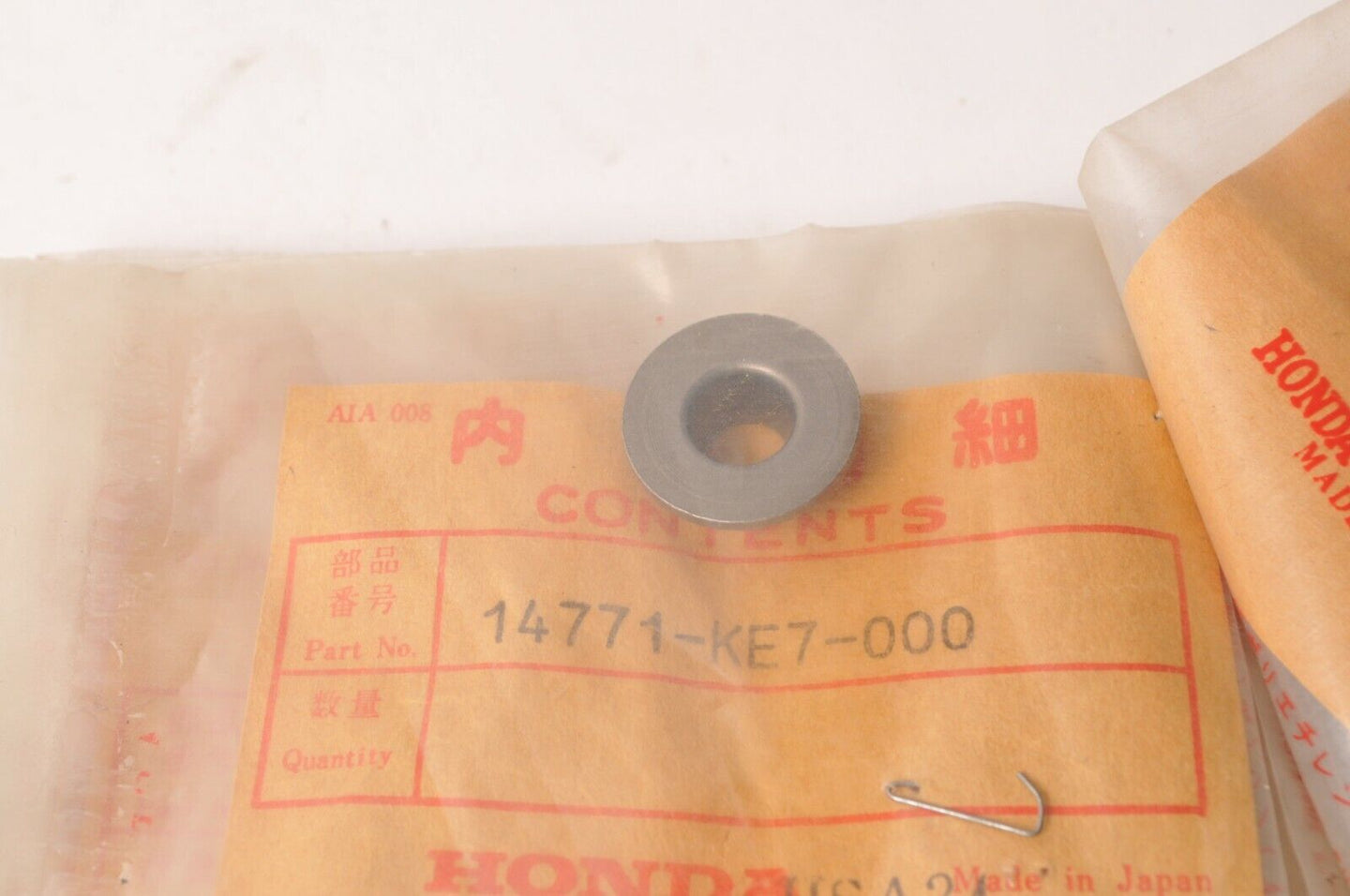 Genuine Honda 14771-KE7-000 Valve Spring Retainer - VF500C VF500F Magna Intercep