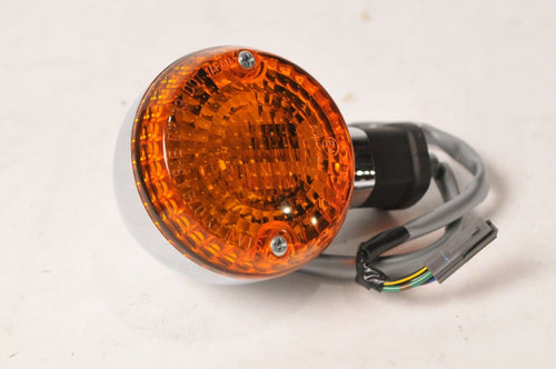 Yamaha OEM Chrome Turn Signal Light Assembly - Stanley  0784 Japan E4 50R - Like New