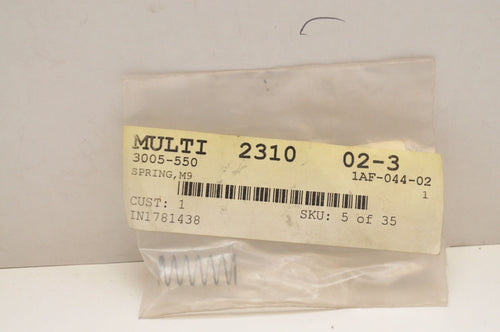NOS OEM ARCTIC CAT 3005-550 SPRING,M9 Qty:2  - Like New