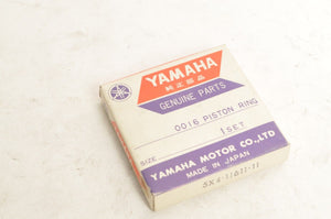 Genuine Yamaha Piston Ring Set 1st O/S +0.25mm YZ125 1982-88   |  5X4-11611-11