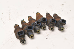 Genuine Porsche 986 Boxster Fuel Injector Injectors Set 2.5L BASE as shown - Very Good