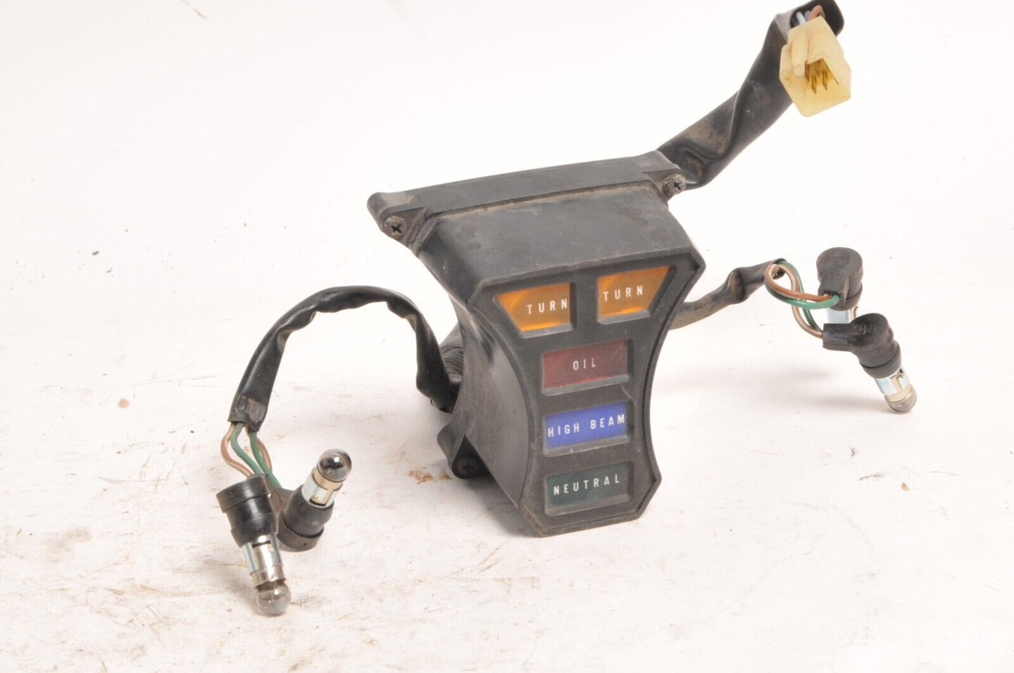 Used Honda GL500 Dash Socket w/Pilot Cover  | 37619-MA1-731 + 37610-MA1-008 - Very Good