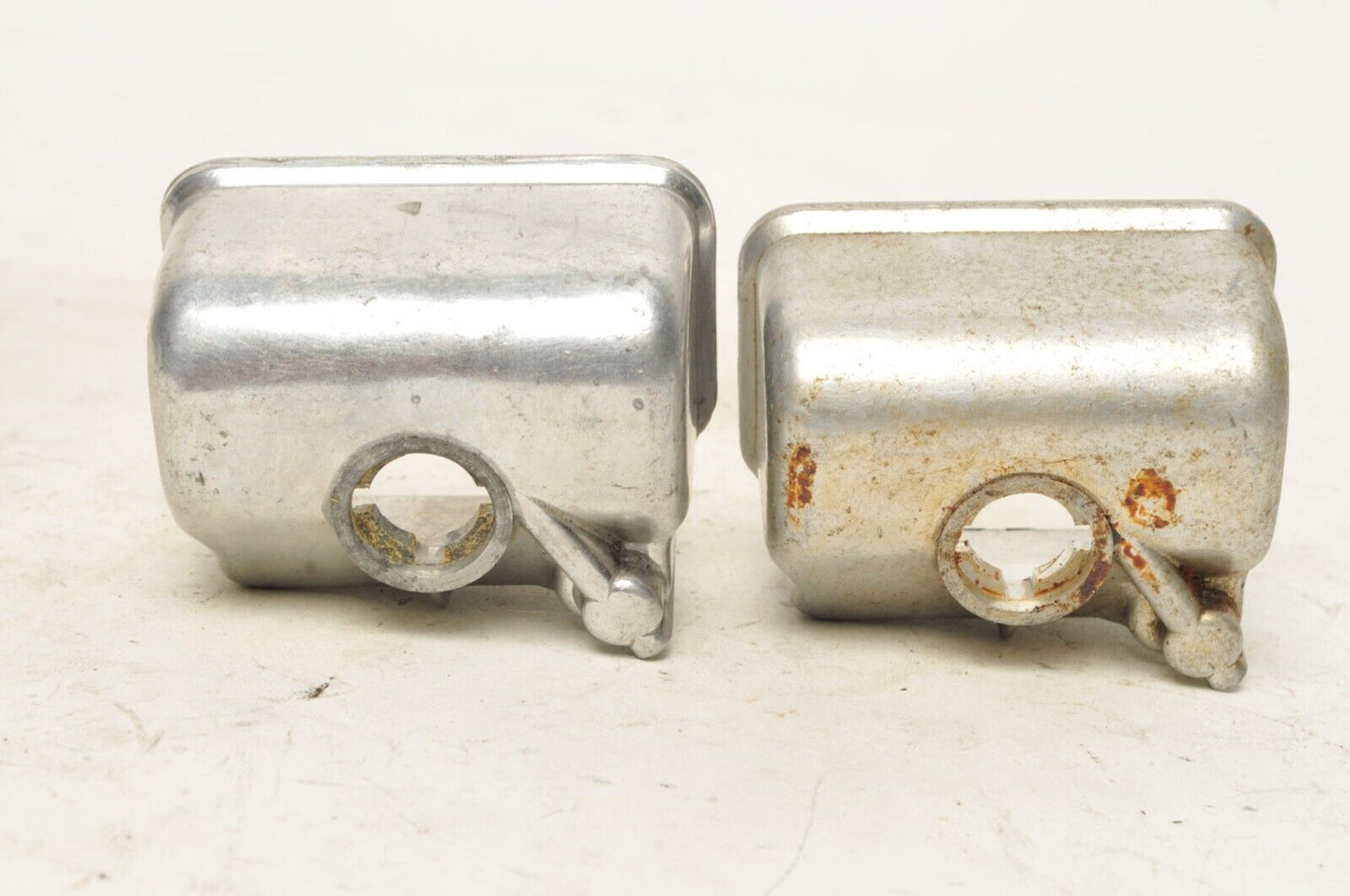 Ducati 750 Sport GT Dellorto PHF PHM Float Bowls Chamber x2 chromed - Very Good