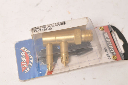 Boater Sports 53205 Fuel Line Connector Fitting for Mercury 1/4