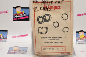 NEW NOS KIMPEX FULL GASKET SET R18- FS09 09-8063Y - Like New