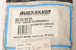 Mercury Quicksilver Speed Sensor Pitot 75hp thru 300hp Verado + DFI | 881879T25 - Like New