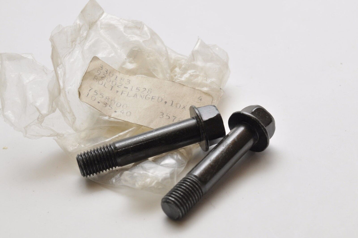 NEW Kawasaki NOS 92002-1528 BOLT,FLANGED 10x46.5 BAYOU 300 SUSPENSION 86-87 Qty2 - Like New