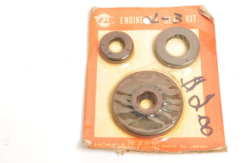 TK Engine Oil Seal Kit for Honda C200 CT200  - 4 seals NOS