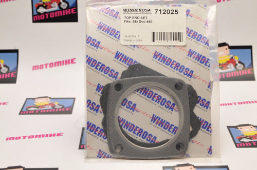 NEW WINDEROSA TOP END GASKET SET 09-712025 For SKIDOO 440  - Like New