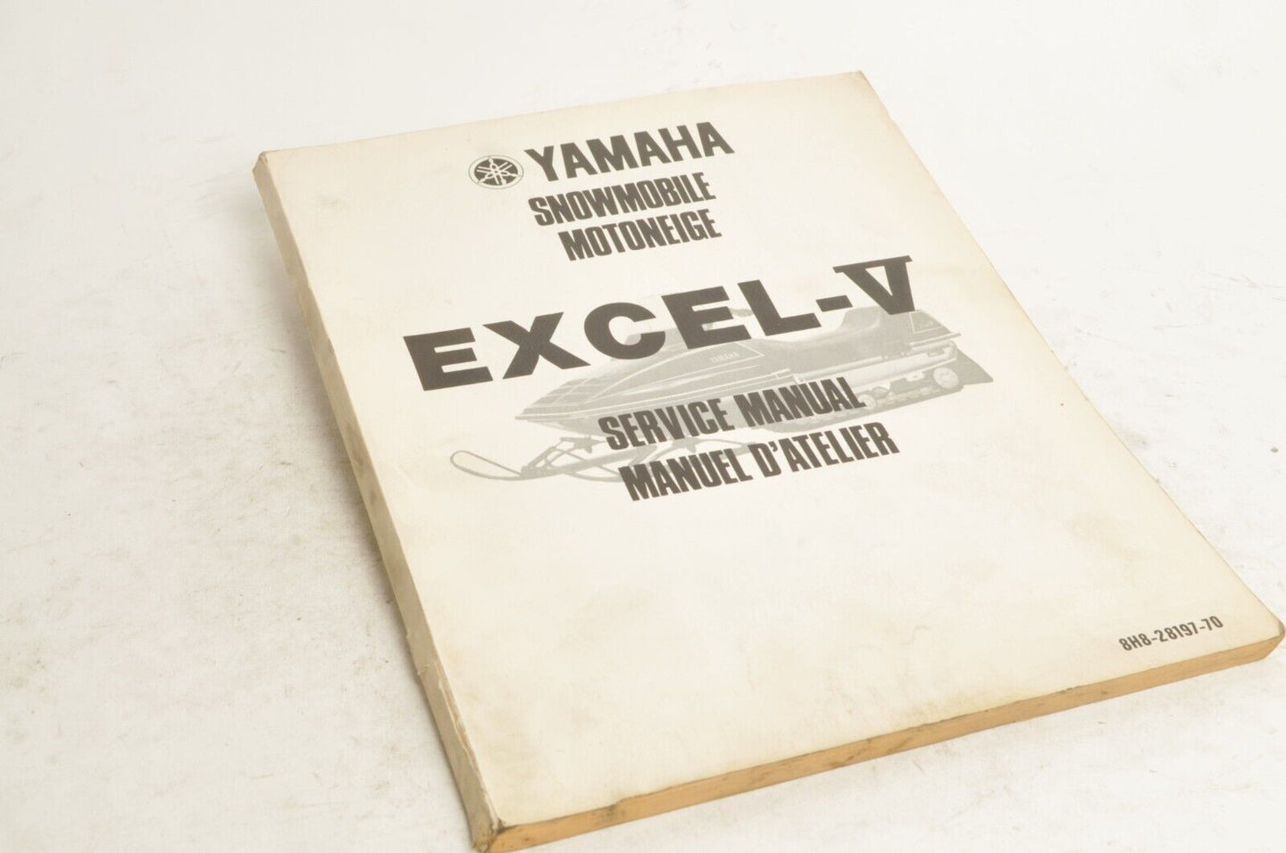 Yamaha Service Shop Manual EXCEL-V 1979 English French  | 8H8-28197-70