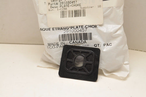 NOS OEM SEADOO 291000457 CHOKE PLATE SPI GTI HX SP SPX GTS SPORTSTER CHALLENGER - Like New
