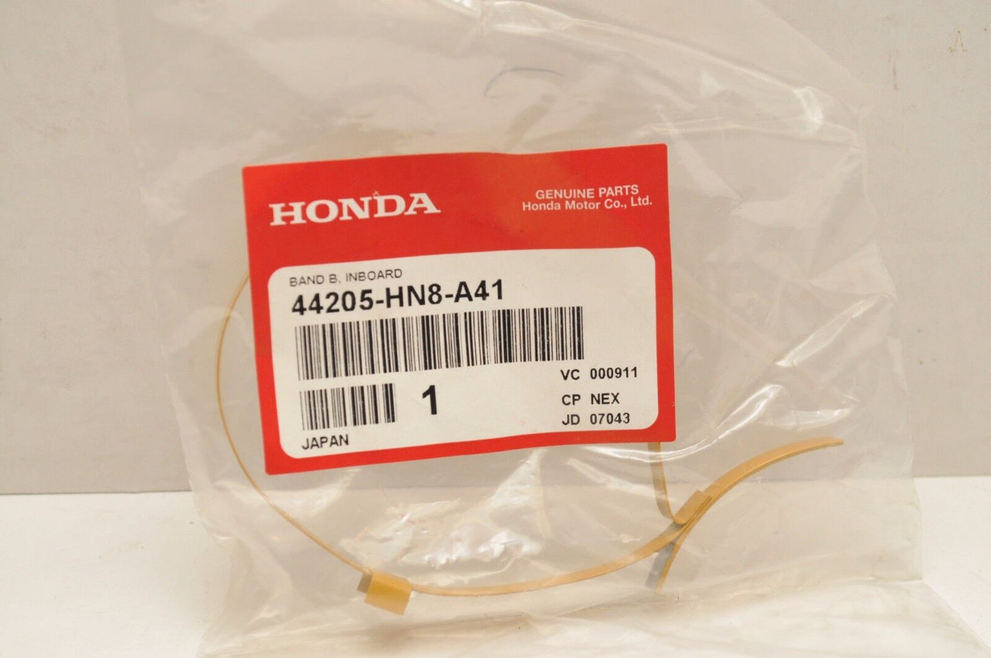 NOS OEM HONDA 44205-HN8-A41 BOOT BAND B INBOARD - TRX500 TRX350 TRX650 TRX420 ++ - Like New