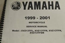Load image into Gallery viewer, Yamaha Service Shop Manual - 1999-2001 XVZ13 Venture  English | 4XY-28197-20