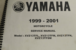 Yamaha Service Shop Manual - 1999-2001 XVZ13 Venture  English | 4XY-28197-20