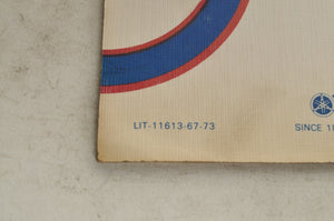Yamaha Service Shop Manual GT1-GTMX 1973  English |  LIT-11613-67-73