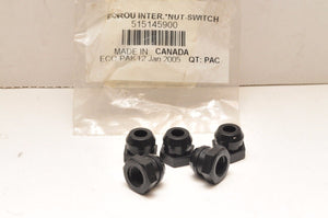 NEW NOS SKIDOO SWITCH NUT, LOT OF FIVE (5) 515145900 FORMULA SUMMIT MINI MX Z ++ - Like New