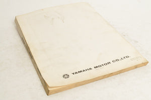 Yamaha Service Shop Manual EXCEL-V 1979 English French  | 8H8-28197-70