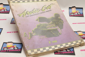 NEW! Genuine ARCTIC CAT Factory Service Shop Manual Z 440 1997  2255-536 - Like New