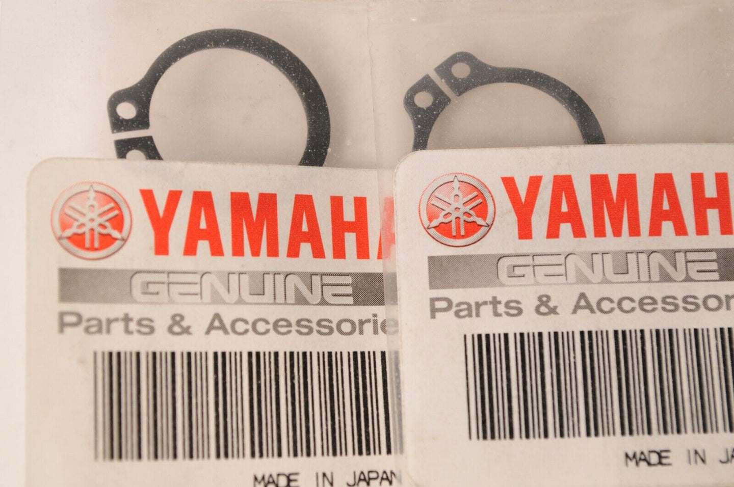 Genuine Yamaha 99009-17400 Circlip Lot of TWO (2) TD1 MX250 YZ125 DT175 BW TT ++