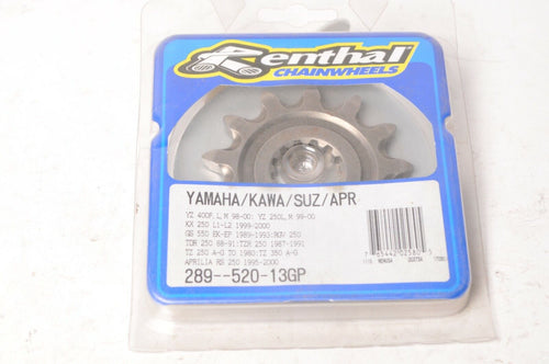 Renthal Front Sprocket 520 x 13t Kawasaki Yamaha WR YZ YZF +   | 289--520-13GP - Like New