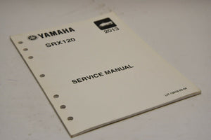 OEM Yamaha Snowmobile Service Shop Manual LIT-12618-03-04 SRX120 2013 13 - Very Good