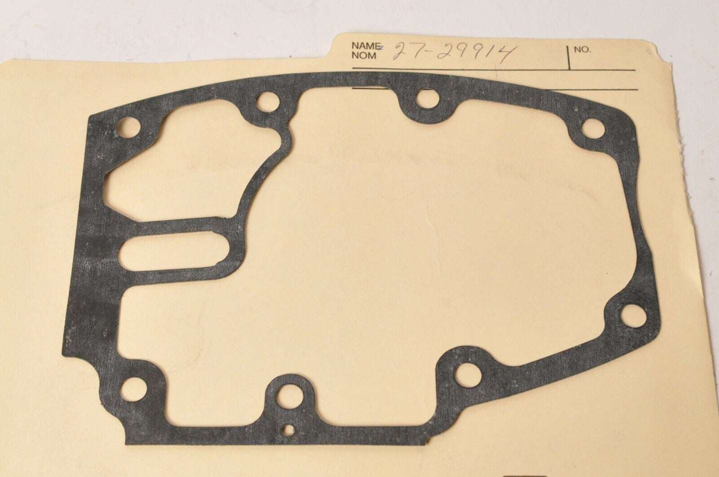 Mercury MerCruiser Quicksilver Gasket, Powerhead to bottom cowl | 27-29914 - Like New
