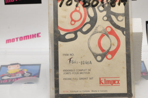 NEW NOS KIMPEX TOP END GASKET SET TS T09 09-8048A JOHND DEERE KAWASAKI 1981-84 - Like New