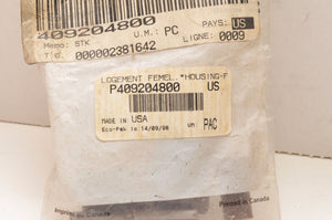 NEW NOS SKIDOO ELECTRICAL FEMALE HOUSING 409204800 LOT OF 9 MACH MX Z SUMMIT +++ - Like New