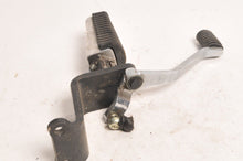 Load image into Gallery viewer, Used Yamaha LH Footpeg w/bracket and shift pedal XV1100 V-Star | 5EL-27410-00 - Very Good