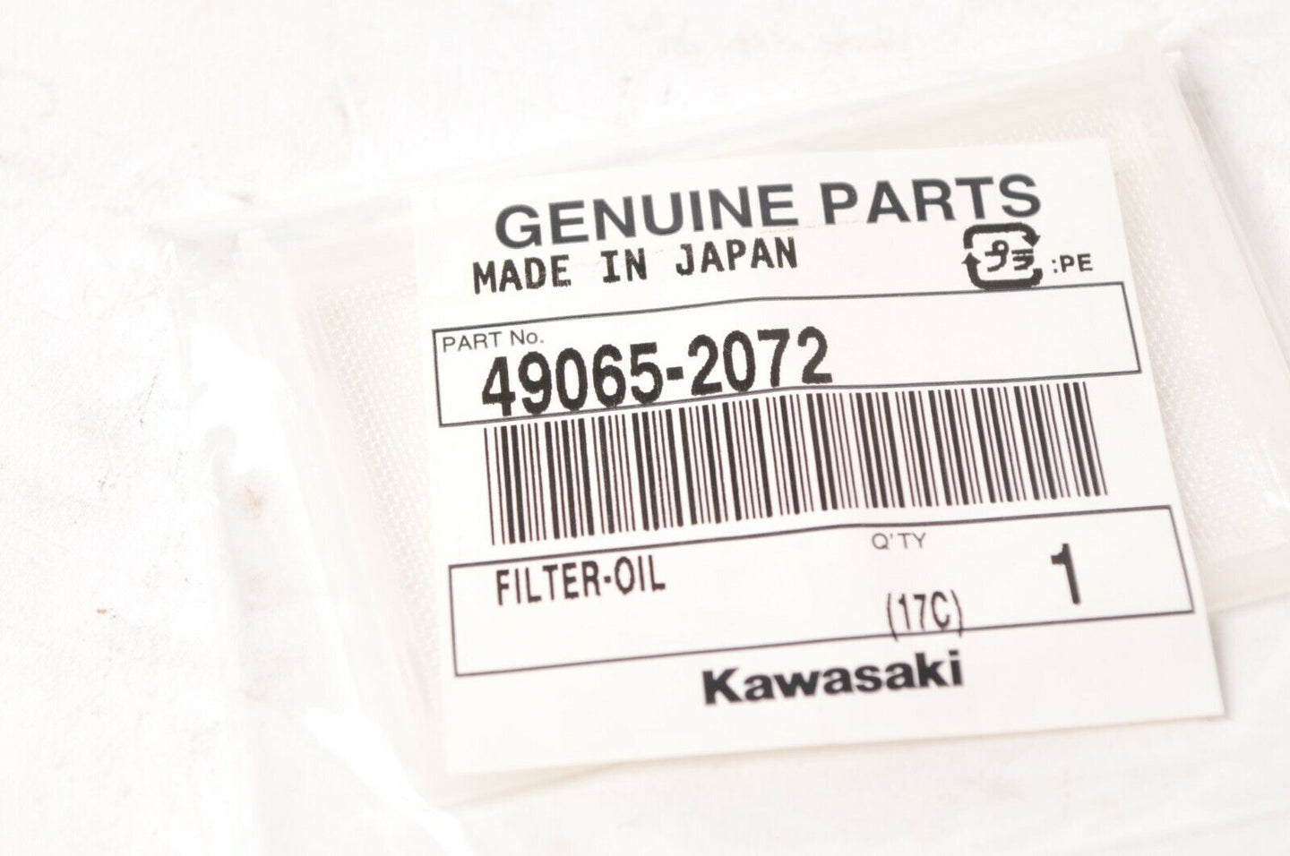Genuine Kawasaki 49065-2072 Oil Filter Screen, KAF620 Mule 2510 3000 4000 4010 +