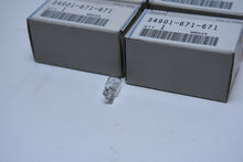 Load image into Gallery viewer, Honda Bulb 34901-671-671 Qty:4 (12V 2CP) Dealer Shop Bulk Lot of FOUR (4)