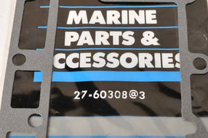 Mercury MerCruiser Quicksilver Gasket, Baffle Plate to exh Manifold | 27-60308  - Like New