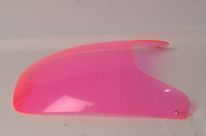 Used Windscreen Windshield  Yamaha FZR400 FZR 400 FZ600 Neon Orangey-Pink - Very Good