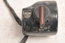 Load image into Gallery viewer, Yamaha RD350 RH Handlebar Switch On/Off/Run Engine Stop 4Y3-83976 Canada Only #8 - Very Good