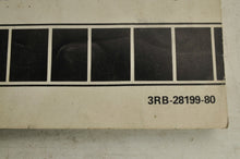 Load image into Gallery viewer, Yamaha Owner&#39;s Service Manual YZ250WR W 1989 English French German 3RB-18199-80 - Very Good