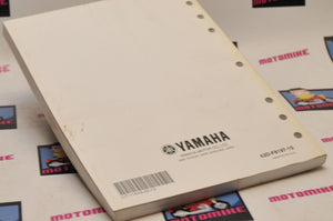 Genuine Yamaha SERVICE SHOP MANUAL LIT-11616-22-13 RAPTOR 90 YFM90RY 2009 - Very Good