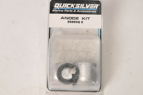 Mercury Quicksilver MerCruiser Anode Kit Aluminum Alpha 1 Bravo 1 2 3 |  55989Q9 - Like New