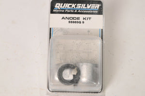 Mercury Quicksilver MerCruiser Anode Kit Aluminum Alpha 1 Bravo 1 2 3 |  55989Q9 - Like New