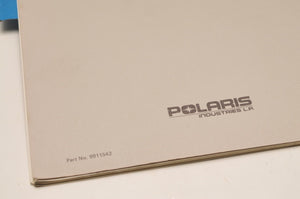 Vintage Polaris Parts Manual 9911542 - 1989 Startrak / LT Snowmobile Genuine OEM - Very Good