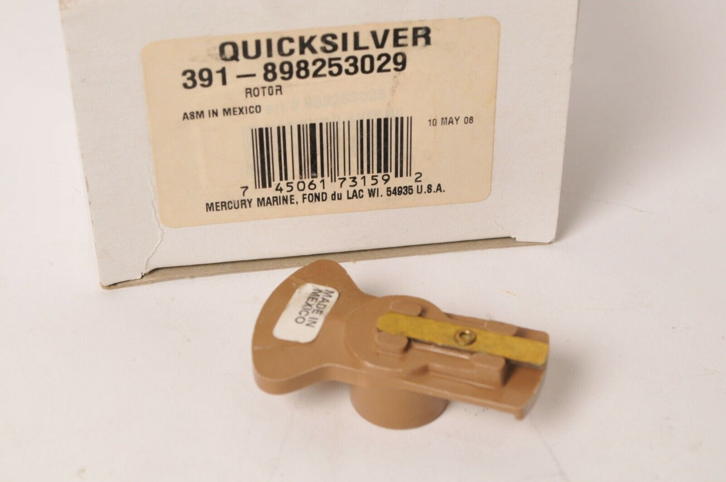 Mercury MerCruiser Quicksilver Ignition Rotor Mallory V8 GM Ford | 391-898253029 - Like New