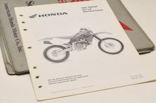 Load image into Gallery viewer, 2004 XR650R XR650 R GENUINE Honda Factory SETUP INSTRUCTIONS PDI MANUAL S0205 - Very Good