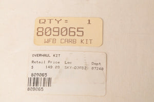 Mercury MerCruiser Quicksilver Caburetor Overhaul kit 9661 9770 Weber | 809065 - Like New