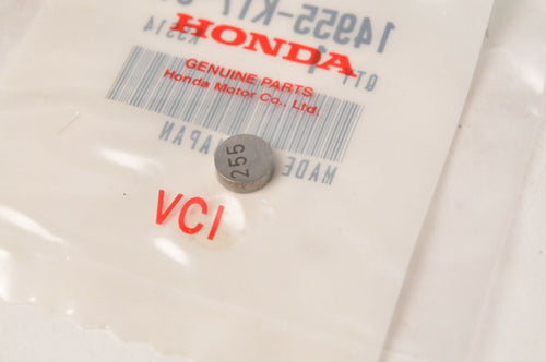 Genuine Honda Shim,Tappet 14955-KT7-013 2.550 - CRF250R VFR750 CB400F CBR1000RR+