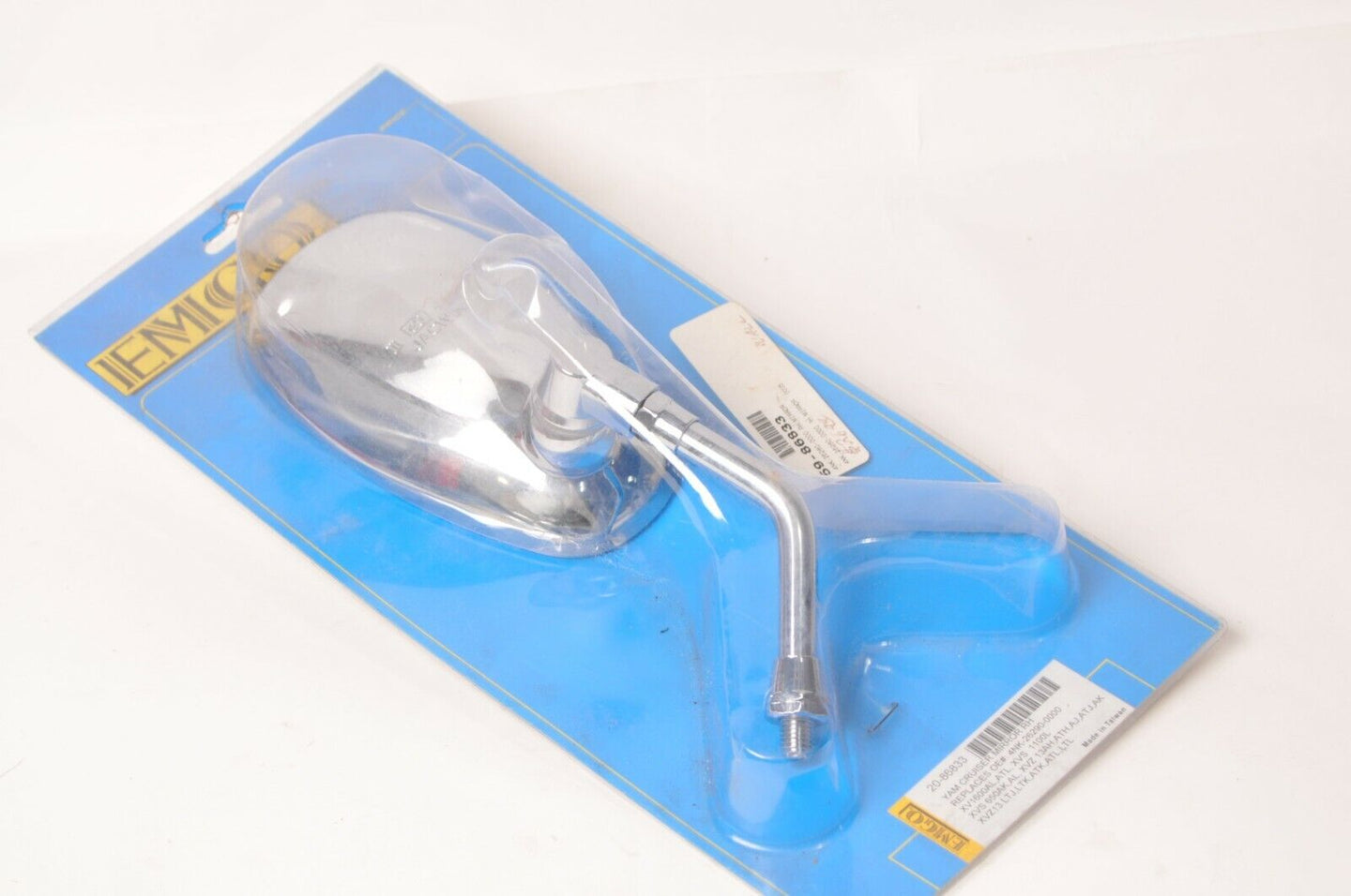 Emgo Motorcycle Mirror 20-86833 for Yamaha XV1600 XVS + | 4NK-26280-00  Right RH